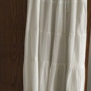 Boho Tiered elastic waist skirt S/M